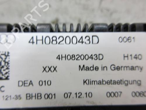 Climate control AUDI A8 D4 (4H2, 4H8, 4HC, 4HL) 3.0 TDI quattro | BP37122815I5 - Image 9