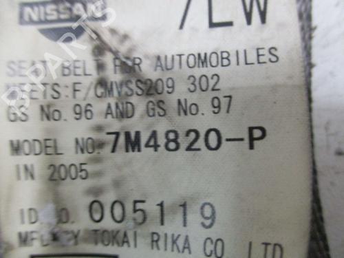 Front left seatbelt INFINITI G Saloon 37 | BP34342678I26  - Image 5