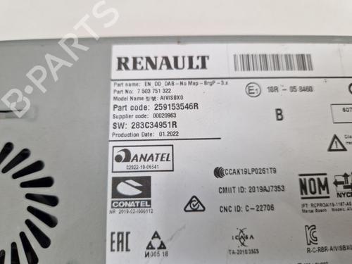 Radio RENAULT TWINGO III (BCM_, BCA_) Z.E: (BCA1) | BP39201247E6 - Image 10