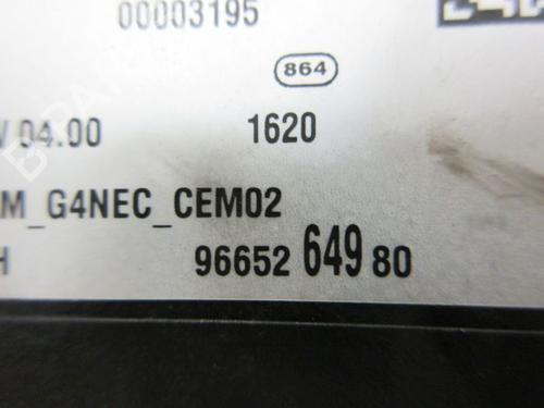 Control unit CITROËN C4 II (NC_) 1.6 VTi 120 (NC5FS0, NC5FS9) | BP38027463M11 - Image 5