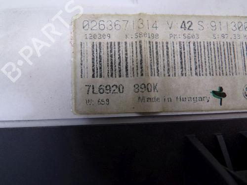 Multifunctionele display VW TOUAREG (7LA, 7L6, 7L7) 2.5 R5 TDI | BP18805633C48 