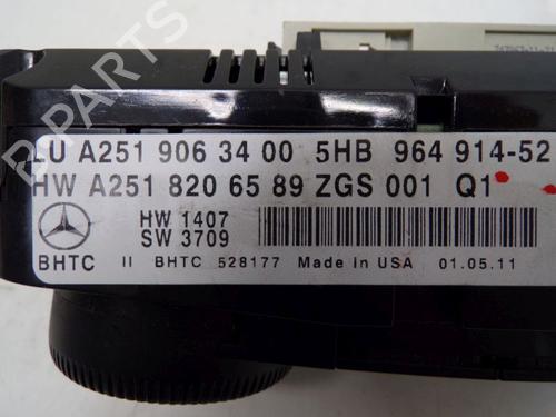 Climate control MERCEDES-BENZ M-CLASS (W164) ML 350 4-matic (164.186) | BP37120504I5 - Image 5