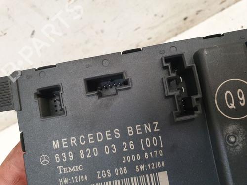 Control unit MERCEDES-BENZ VITO Bus (W639) 109 CDI (639.701, 639.703, 639.705) | BP37232915M11 - Image 8
