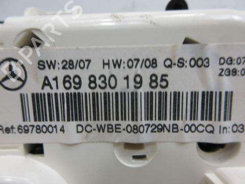 Climate control MERCEDES-BENZ A-CLASS (W169) A 160 CDI (169.006, 169.306) | BP37123077I5 - Image 10