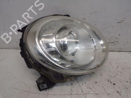 Used Right headlight FIAT 500 (312_) 1.4 (312AXC1B, 312CXC1B) (100 hp) 31703786