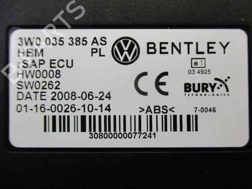 Control unit VW PHAETON (3D1, 3D2, 3D3, 3D4, 3D6, 3D7, 3D8, 3D9) 4.2 V8 4motion | BP37125638M11 - Image 10