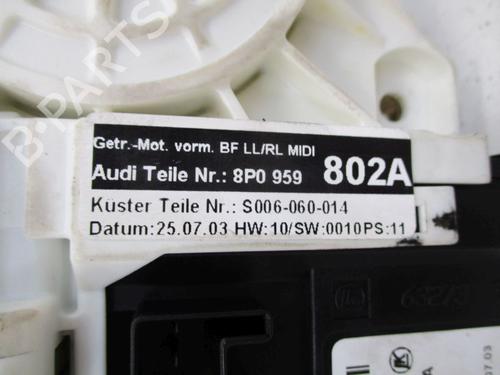 Right front window motor AUDI A3 (8P1) 2.0 TDI 16V | BP29085750E20