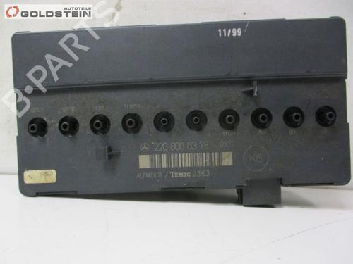 Used Control unit MERCEDES-BENZ S-CLASS (W220, V220) S 600, S 600 L (220.878, 220.178) (367 hp) 18761782