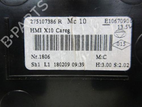 Climate control RENAULT ZOE (BFM_) ZOE | BP29099241I5 