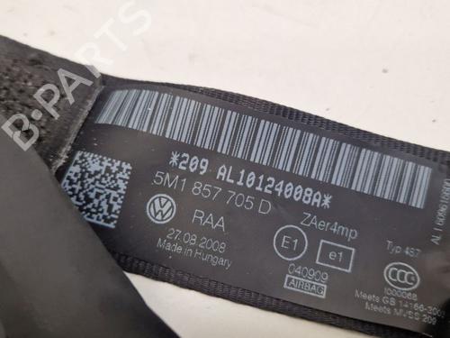 Front left seatbelt VW GOLF PLUS V (5M1, 521) 1.4 16V | BP39742640I26 - Image 8