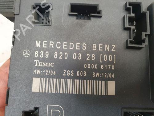 Control unit MERCEDES-BENZ VITO Bus (W639) 109 CDI (639.701, 639.703, 639.705) | BP37232915M11 - Image 6