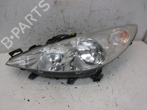 Lyskaster venstre PEUGEOT 207 (WA_, WC_) 1.6 16V VTi (120 hp) 19298519