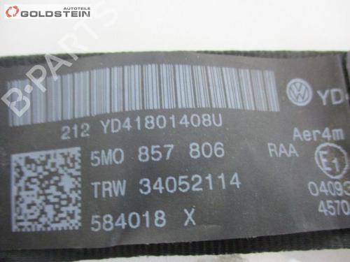 Rear right seatbelt VW GOLF PLUS V (5M1, 521) 2.0 TDI 16V | BP18749636I28 