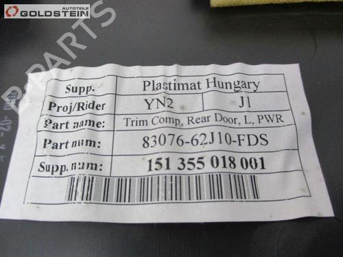 Rear left panel SUZUKI SWIFT III (MZ, EZ) 1.3 (RS413, ZC11S) | BP37100988C60 - Image 8