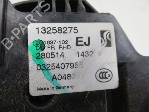Front right lock OPEL MERIVA B MPV (S10) 1.4 (75) | BP18792363C97 