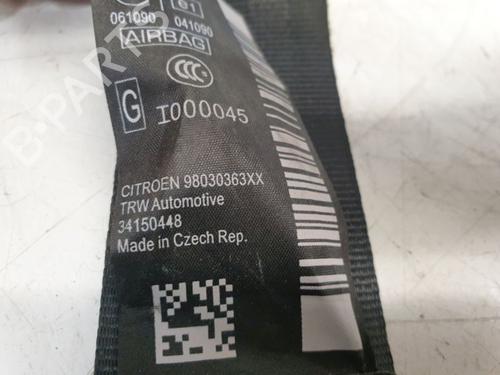Front left seatbelt CITROËN C3 II (SC_) 1.2 VTi 82 | BP34411698I26  - Image 10