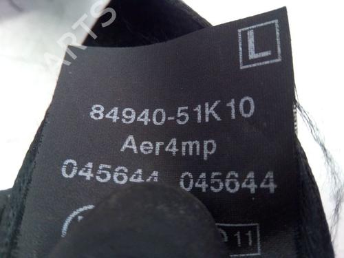Front left seatbelt OPEL AGILA B (H08) 1.0 (F68) | BP37135451I26 - Image 9