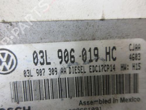 Engine control unit (ECU) VW GOLF VI Variant (AJ5) 2.0 TDI | BP29090390M57 
