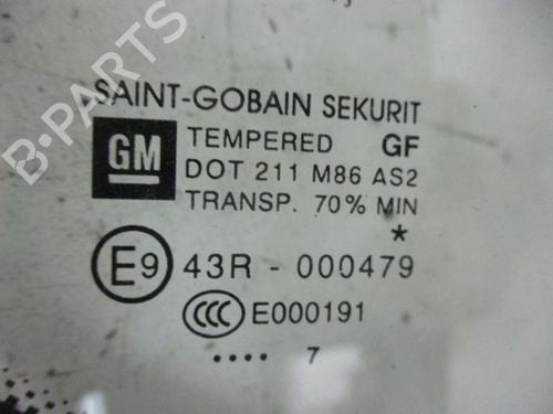 Rear right door window OPEL CORSA E (X15) 1.4 (08, 68) | BP18796490C21 