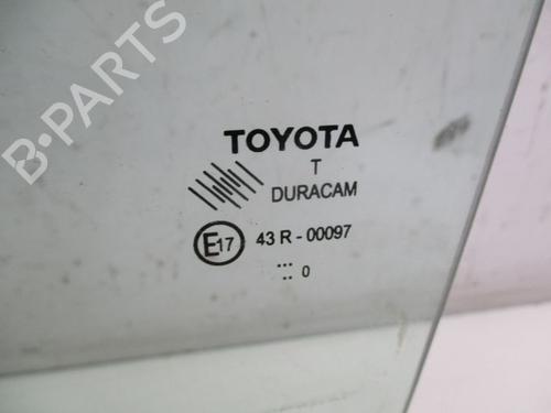 Rear left door window TOYOTA VERSO (_R2_) 1.8 (ZGR21_, ZGR21R) | BP29088389C20 