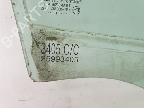 Front left quarter glass CHEVROLET TRAX 1.7 TD AWD | BP32452633C111 