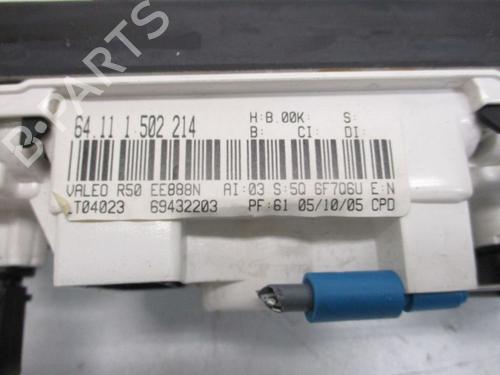 Climate control MINI MINI (R50, R53) Cooper | BP28587058I5