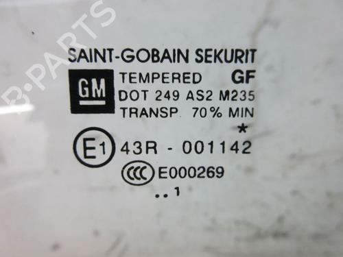 Front right quarter glass OPEL CORSA D (S07) 1.4 (L08, L68) | BP29090826C112 