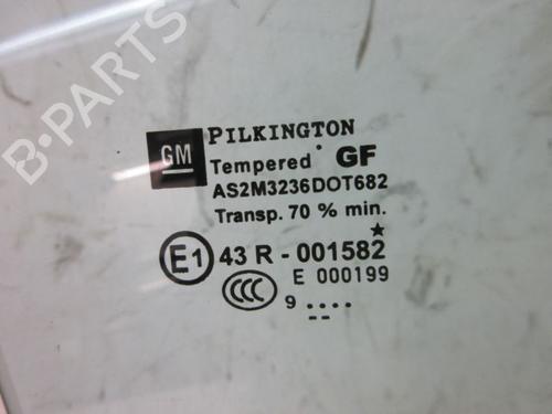 Rear right door window OPEL ASTRA J (P10) 1.6 (68) | BP29094124C21 