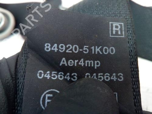 Front right seatbelt OPEL AGILA B (H08) 1.0 (F68) | BP29103324I25  - Image 9