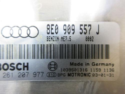 Engine control unit (ECU) AUDI A4 B6 (8E2) 2.0 | BP29091789M57
