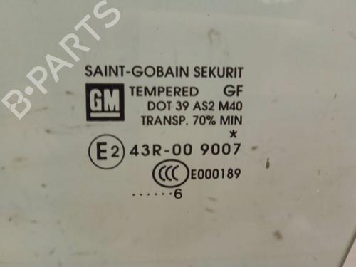 Front left quarter glass OPEL CORSA E (X15) 1.0 (08, 68) | BP29103618C111 