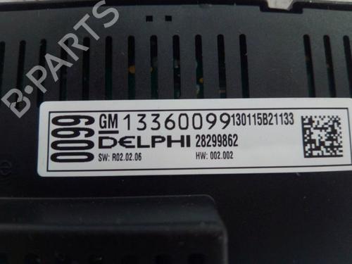 Climate control OPEL ASTRA J Sports Tourer (P10) 1.7 CDTI (35) | BP29105435I5 