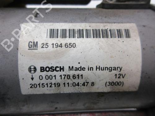 Starter OPEL CORSA E (X15) 1.4 Turbo (08, 68) | BP37130059M8 - Image 6
