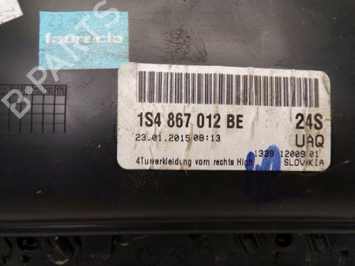 Front right panel VW UP! (121, 122, BL1, BL2, BL3, 123) 1.0 | BP37117350C59 - Image 5