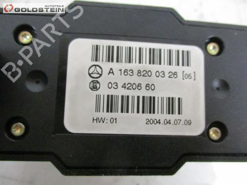 Switch MERCEDES-BENZ M-CLASS (W163) ML 270 CDI (163.113) | BP13762292I30 