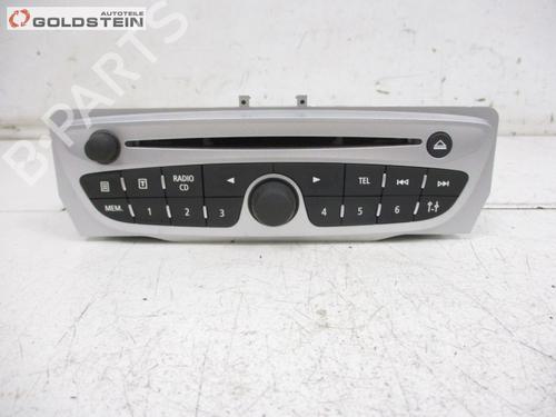 Used Radio RENAULT MEGANE III Grandtour (KZ0/1) 1.4 TCe (KZ0F, KZ1V) (130 hp) 18788611