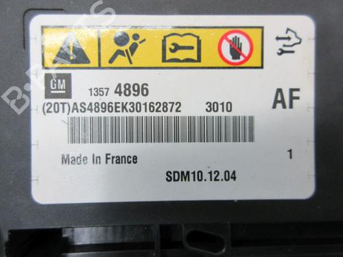 Control unit OPEL ASTRA J (P10) 1.4 (68) | BP37129622M11 - Image 7
