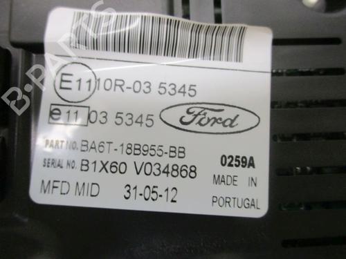 Display monitor FORD FIESTA VI (CB1, CCN) 1.4 | BP18803317C48 