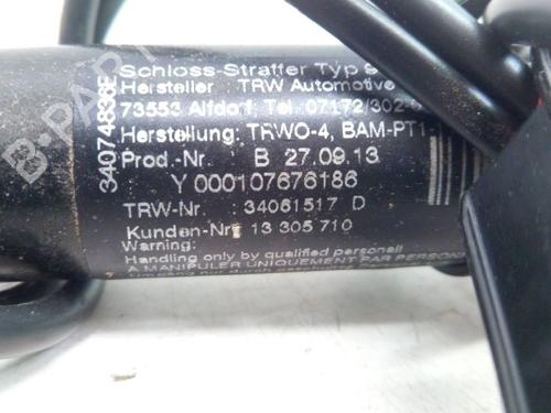 Seat buckle OPEL MERIVA B MPV (S10) 1.4 (75) | BP30184443I32