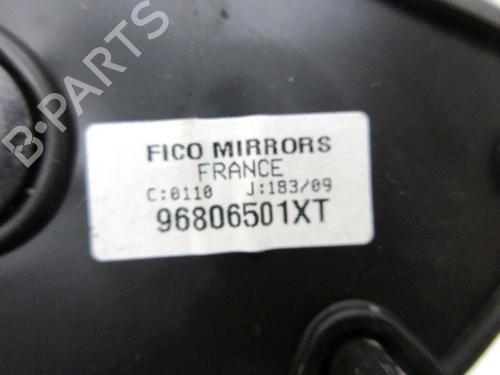 Right mirror PEUGEOT 207 (WA_, WC_) 1.6 16V VTi | BP19291736C27 