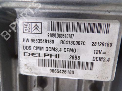 Engine control unit (ECU) PEUGEOT 308 I (4A_, 4C_) 2.0 HDi | BP29085373M57 
