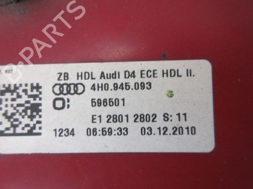 Left tailgate light AUDI A8 D4 (4H2, 4H8, 4HC, 4HL) 3.0 TDI quattro | BP37122760C79 - Image 7
