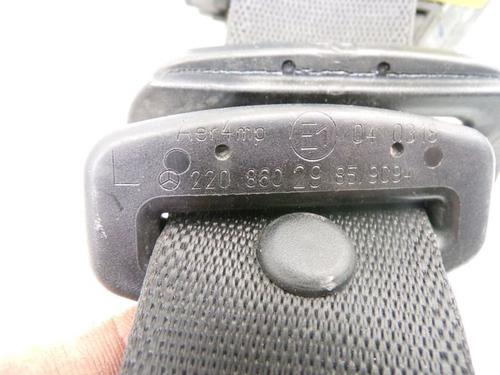 Rear left seatbelt MERCEDES-BENZ S-CLASS (W220) S 320 CDI (220.026, 220.126) | BP18805434I29 