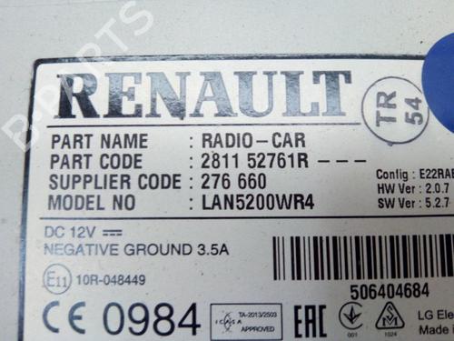 Elektronisk modul DACIA DUSTER (HS_) 1.5 dCi | BP30593082M83 