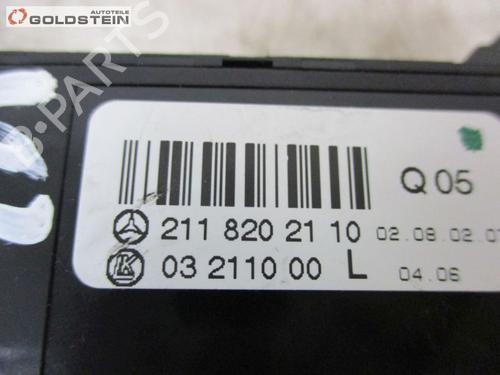 Mirror switch MERCEDES-BENZ E-CLASS (W211) E 220 CDI (211.006) | BP18750224I25 