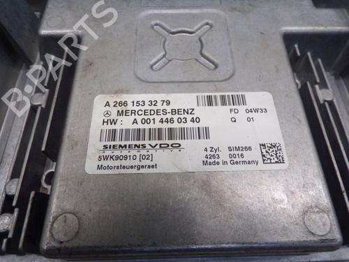 Engine control unit (ECU) MERCEDES-BENZ A-CLASS (W169) A 150 (169.031, 169.331) | BP29101750M57 