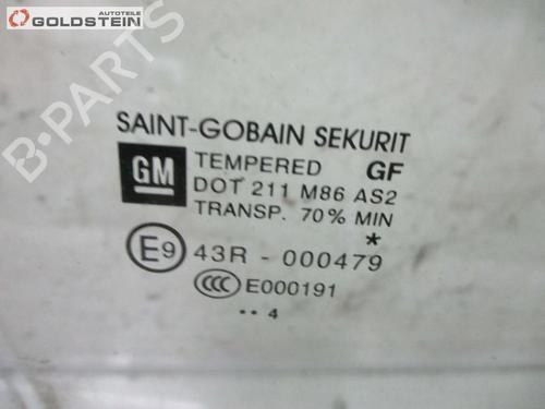 Rear right door window OPEL CORSA D (S07) 1.4 (L08, L68) | BP18759936C21 