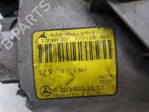 Left headlight MERCEDES-BENZ C-CLASS (W203) C 280 4-matic (203.092) | BP21590633C28 