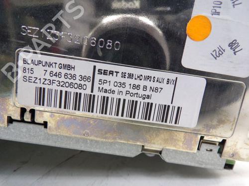 Radio SEAT ALTEA XL (5P5, 5P8) 2.0 TDI | BP25826549E6 