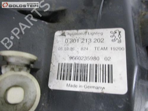 Right headlight PEUGEOT 407 (6D_) 2.2 16V (6D3FYH, 6D3FYE) | BP18789755C29 